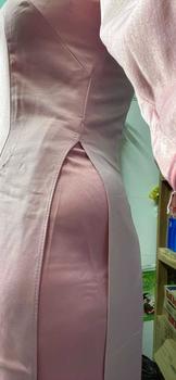 Product Review of Áo Dài Tây Thi Cổ Tròn Phối Viền Cổ Tay Có Cúc Xinh Xỉu, Phù Hợp Cho Chị Em Đi Chơi, Đám Hỏi, Đi Dạy - CiCi Thùy Clothing Nữ from D**g M**h K** 3