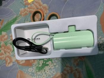 Product Review of LENYES PX023 5000mAh Mini Powerbank 2 Conector Options With Stand Of Power Bank from A**s 0