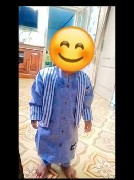 Product Review of Cutekids Setelan Baju Koko Anak Laki Athalla 3.0 laki2 6-12 Bulan Kekinian 1 2 3 Tahun 4 Samapi 6 Lebaran 2024 Muslim Motif Kancing Celana Atasan Casual Biru Nyaman Panjang Peci from h**a h**a a** 0