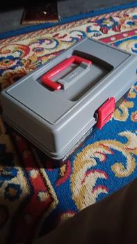 Product Review of Lion Star JX-19 Tool Box 01 - Kotak Perkakas bertingkat / Tempat Pertukangan tool  box from B**i 0