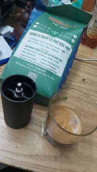 Product Review of Cối Xay Cà Phê D3 thép nguyên khối, lưỡi xay chuyên dụng, xay pha phin đến pha máy from K**i T** C**n K** 1