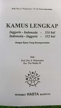Product Review of Kamus Lengkap Bahasa Inggris Indonesia dan Indonesia Inggris Hasta from ୨**୧ 2