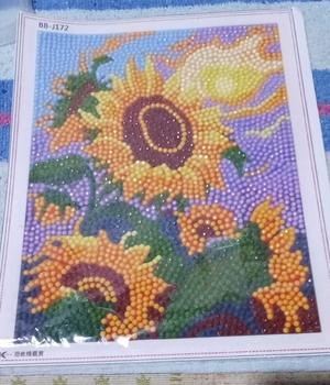 Product Review of DIY Tulip Flower Diamond Painting With Frame Tabletop Decor Educational Toy or Holiday birthday/Valentine's Day gift from R**h 1