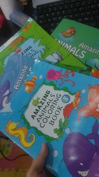 Product Review of MnKC 4PCS Coloring Book Set for Kids Toddler Color Art Creative Gift Ideas from b**5 0