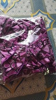 Product Review of bộ ngủ dây bảng to 1 tầng bèo quần có túi thun aty tơ size 234 đồ ngủ from ** ℙ**ã ❤**🩹 1