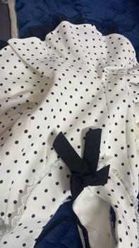 Product Review of Váy Dạ Tex chấm bi cổ nơ dáng xoè KT from L**h A** 0
