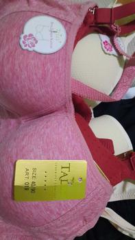 Product Review of Tally Bra Bh 019 | Tanpa Kawat | Busa Tipis | Cup C | Full Cup | Size 36-42 | Kait 3 | Bahan Katun Halus from i**9 0
