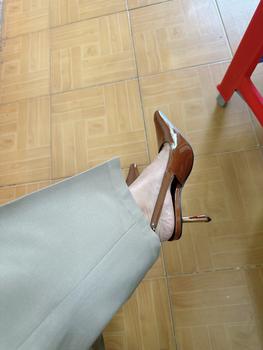 Product Review of Giày cao gót trơn khóa vàng Dingxiangfan - G130 - LinD Nữ DéP Shoes Shoes guoc  xinhsang from P**g T**n 0