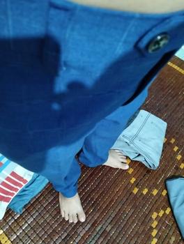 Product Review of Quần tây cao cấp 8109 caro dáng trẻ ôm vừa mua 2 quần tặng 1 sịp Menswear from T**g V** 0