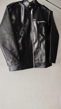 Product Review of Áo Khoác Da Bóng Nam Phối Dây Kéo Cao Cấp Mẫu Mới. Menswear  Kate Kem from D**H P**N 1
