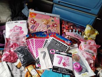 Product Review of 10PCS Polka dots Lootbag Printed Gift Bags ( 17cm x 25cm) Happy Birthday Party YAKARI Partynneds from M**a R**e 0