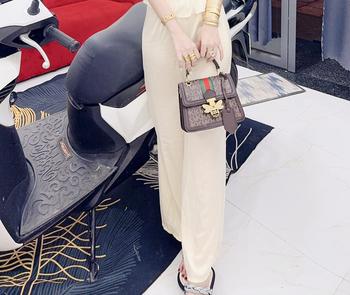 Product Review of Set bộ quần áo cánh tiên lụa bông hồng TY2012 Thư Ying Shop (có túi) <1m62 eo <73 from 🌸**n Q**🌸 0