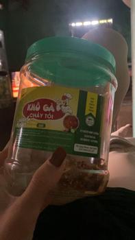 Product Review of KHÔ GÀ CHÁY TỎI NHÀ LÀM DAI NGON ĐẶC BIỆT Snack Ăn Vặt Food Thức Ăn from C**h c**8 0