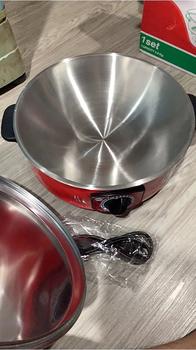 Product Review of COD 1000W หม้อไฟฟ้า กะทะไฟฟ้า 4L กระทะไฟฟ้า หม้อไฟฟ้าอเนกประสงค์ หม้อชาบูไฟฟ้า กระทะไฟฟ้าอเนกประสงค์ หม้อหมูกระทะไฟฟ้า from z**v 3