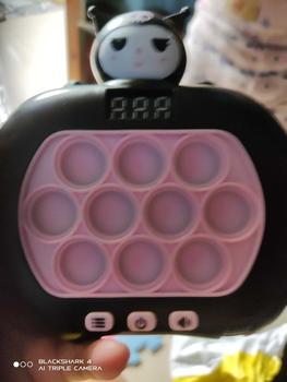 Product Review of Kuromi Pop It Game Machine Kuromi Quick Push Game Fast Push Pop It Toys Fidget Toy Stress Reliever Toy from Z**y A**n 1