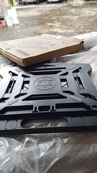 Product Review of Adjustable Laptop Stand with Phone Holder 360° Rotating Heighten Bracket Notebook Bottom Cooling from J**o D**g 0
