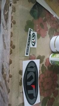 Product Review of stiker helm sticker helmet KYT TT COURSE from u**8 0