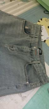 Product Review of Quần jeans nữ Ống suông Vải Qc phối thêu thỏ màu xanh nhạt basic (S-2XL) Q1339 dài 105cm Women from 💓** t** ** 0