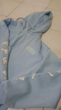 Product Review of CINNAMONROLL HOODIE JUMPER UNISEX M - XXL ( SABLON ) from y**a 0