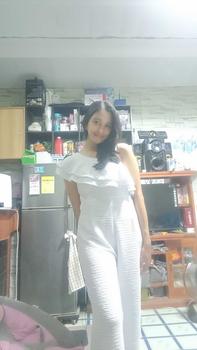 Product Review of ARA WOMENSWEAR JUMPSUIT PLAIN / SOFT CREPE FABRIC / FIT UP TO LARGE / CASUAL OVERALL STYLE from T**p 1