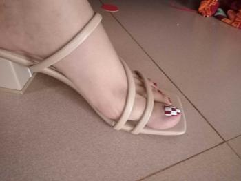 Product Review of Giày dép cao cấp SENSINI quai mảnh BIG SIZE (34-43)  gót cao 5cm ( MS: HN3044) from s**p M**0 1