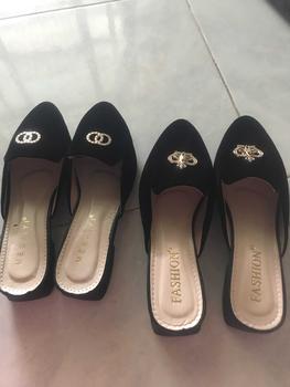 Product Review of Sục mũi nhọn nơ khóa xinh xắn, đế 2-3p ( NÊN TĂNG SIze ) DéP Shoes DéP Cao Su GiàY Nữ Jean from L** Q**n 1** 0