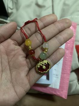 Product Review of กำไลหินโรสสควอต์ จี้โอม ขนาด10mm from T**e 2