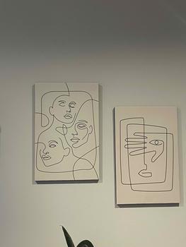 Product Review of MNA- ภาพแต่งบ้าน ภาพพิมพ์แคนวาสพร้อมกรอบลอบ สไตล์Minimal Art from T**t S**a 3