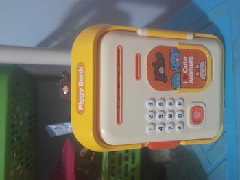Product Review of Két Sắt mini mở khoá Vân Tay Kèm Mật Khẩu, Âm Thanh , bài hát  Hình Ngộ Nghĩnh Dễ Thương Cho Bé Thói Quen Tiết Kiệm Tiền Ống Tiết Kiệm Ống Heo Toys heo  đất heo  đất from n** t**y 1