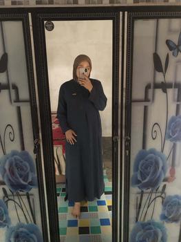 Product Review of Tans Store - Long Daily Dress Abaya Daily Wanita Gamis Basic Simple Elegant Crinkle Muslim from L**a 1