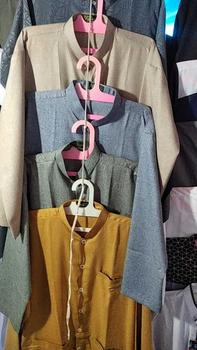 Product Review of Lembut Baju koko madinah Alfa reyhan / taqwa katun madinah / kerah sanghai / baju koko habib Polos Dewasa Muslim Mewah Pria from I**n 0