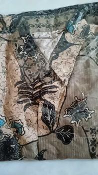 Product Review of KEMEJA BATIK PRIA LENGAN PANJANG EXCLUSIVE,ATASAN BATIK COWOK TERBARU, KEMEJA Katun PRIA Motif Baju Batik Mewah from N**h 1