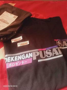 Product Review of KAOS DEKENGAN PUSAT PRIA LENGAN PENDEK BAHAN KATUN CVC ADEM TIDAK BIKIN GERAH VIRAL TIK TOK Nyaman Distro from w**y 0