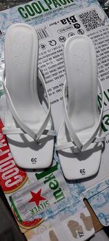 Product Review of Cao gót 7 phân kẹp A mẫu quốc dân, rất dễ phối quần áo Gót trung bình (3-5 cm) Nữ Shoes giay 7 from _**7 0