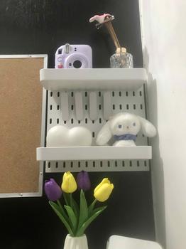 Product Review of SIV Pegboard Peg Board Organizer Wall Hanging Shelf Wall Shelves Storage Organizer With Accessories Rack Decoration Mount from s**a 1