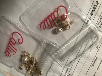 Product Review of Callie Stainless Steel Minimalist Pearl Necklace from A**l 0