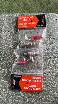 Product Review of [Combo 2Cái] Van khoá (van bi) 2 đầu răng ngoài Inox loại lớn mitsuyama - dùng cho đầu xịt ren 13.8mm dùng cho đầu xịt, máy nén from 2**a 0