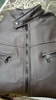 Product Review of Jaket Semi Kulit Sintetik Motor Pria Anti Air dan Angin Model Banker Racing / Jaket Touring motor Pria/ Jaket Motor Pria/ Jaket kulit Terbaru 2023/ Jaket Kulit Pria Motor from z**i 0
