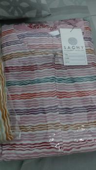 Product Review of gamis encim pita  LD 110-120 | busui friendly | gamis batik cap colet premium rayon candi mekar Muslim Dress Wanita from M**💜 0