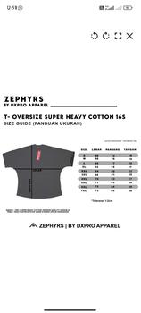 Product Review of Kaos Oversize SUPER DXPRO APPAREL 16S DISTRO TEBAL kain from I**2 1