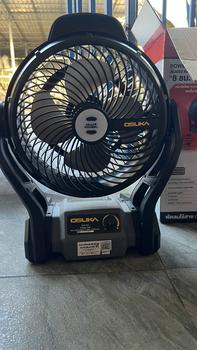 Product Review of พัดลมไร้สาย 20V. ขนาด 9นิ้ว ( ตัวเปล่า : OCF761-N / ครบเซ็ท : OCF761-SETB ) OSUKA ( รุ่นใหม่ไม่สามารถเสียบไฟบ้านได้แล้ว ) from T**i 1