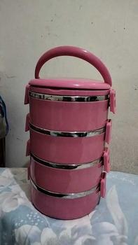 Product Review of Rantang Makan Susun Stainless | Lunch Box Set Stainless Plastik Simple from س**ي ع**ة 1