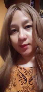 Product Review of JBSELECT4YOU 24 Inches Light Brown Curly Wig With Bangs KAYLA from A**Y 2