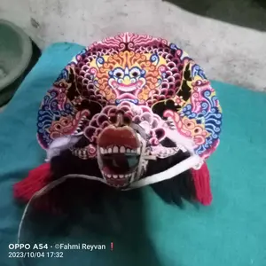 miniatur barongan kediri Buatan tangan