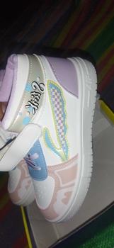 Product Review of New Brand Kids Shoes for Boys and Girls Fashion Casual Rubber Sneakers for 3-10years Children With Box(Size 26-37) from J**4 2
