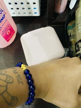 Product Review of Piyao Lucky Charm Birthstone Bracelet (Small) 18K Hongkong Gold from R**🔵 2
