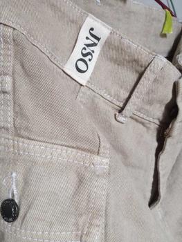 Product Review of HANDS UP - JINISO Cargo Baggy Celana Jeans Wanita Highwaist from S**🍵 2
