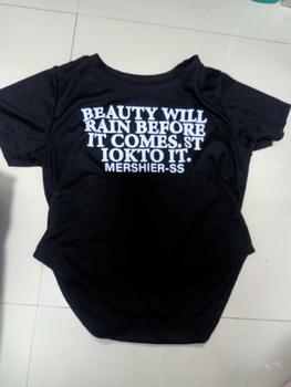 Product Review of เสื้อสาวอวบแขนสั้นเอววี จ48 ผู้หญิง Clothing Women Lady from H**k 2