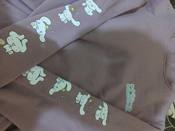 Product Review of CINNAMONROLL HOODIE JUMPER UNISEX M - XXL ( SABLON ) from w**? 0