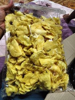 Product Review of Kecimpring Singkong Bawang Daun 1 KG Comring Cemilan / Food / Snack Makanan from q**0 2